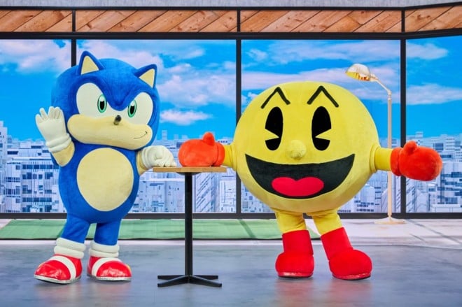 Sonic, Pac-Man